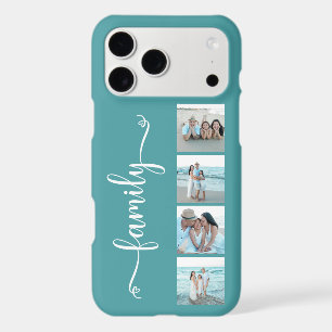 Script Family Photo Teal