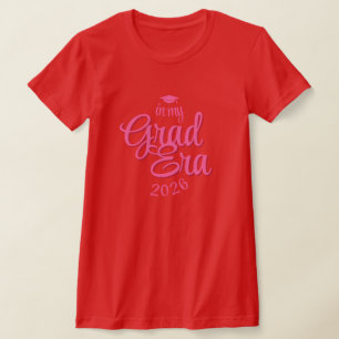 Script Grad Era Custom Year Graduation Shirt