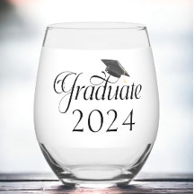 Script Graduate Cap Personalised Class of 2024 