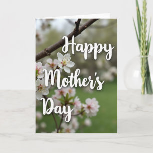Script Happy Mothers Day Card
