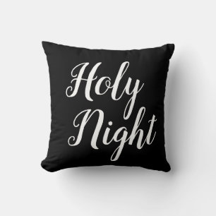 script HOLY NIGHT Cushion