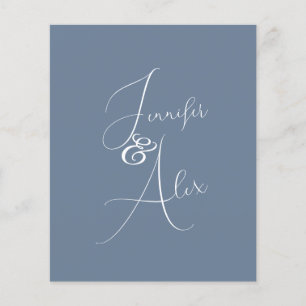 Script Minimalist Photo Collage Thank You Cards