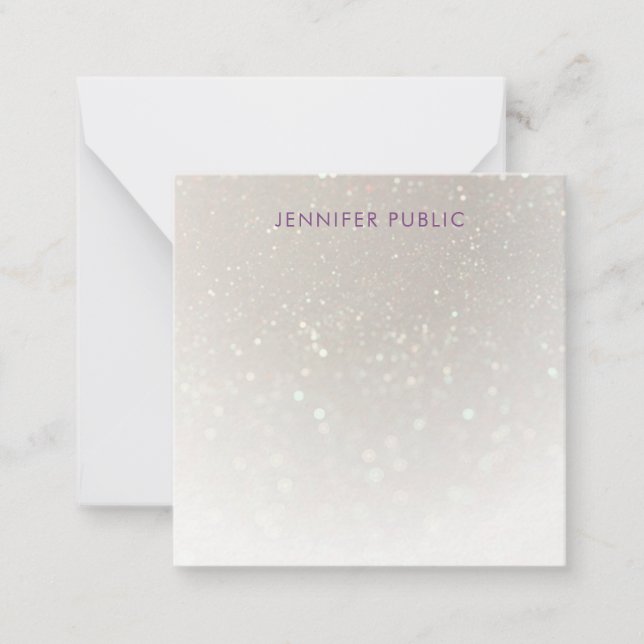 Script Monogram Custom Template Personalised (Front)