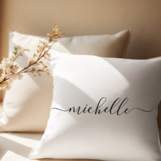 Script Name Cushion