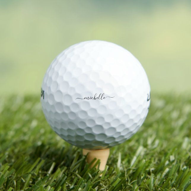 Script Name Golf Balls (Insitu Tee)