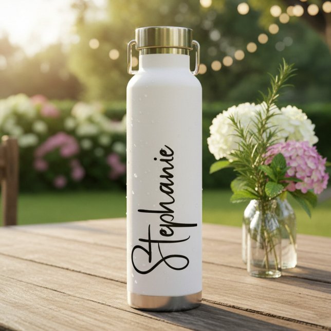 Script Personalised Name  Water Bottle (Creator Uploaded)