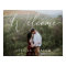 Script Photo Wedding Welcome Sign Poster