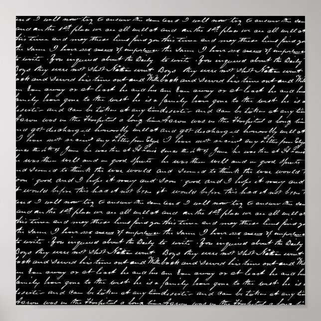 Script Poster (Front)