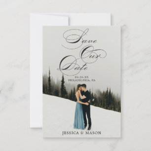 Script Save the Date Card - Save The Dates