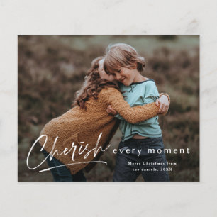 Script Script Cherish Budget Photo Christmas Card