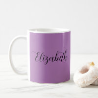 Script Template Add Your Name Lavender