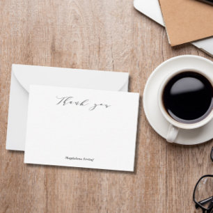 Script Thank you Note Cards