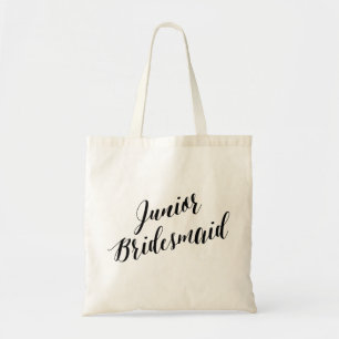 Script Tote   Junior Bridesmaid Bag