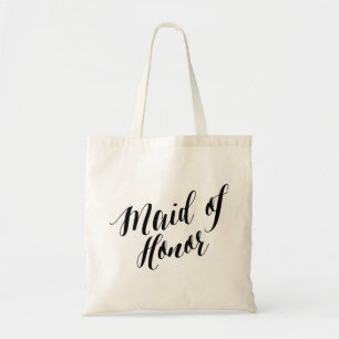 Script Tote Maid of Honour Bag