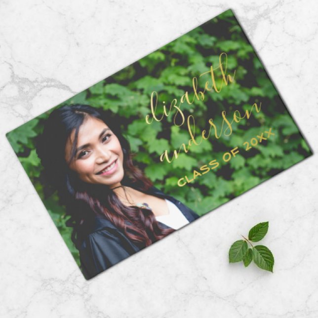 Script Typography Graduation Guest Book (Creator Uploaded)