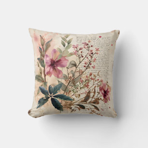 Scriptural Blooms Cushion