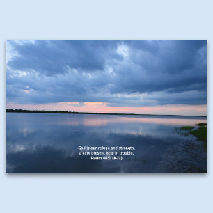 Scripture Bible Verse Poster - 36 x 24 Christian