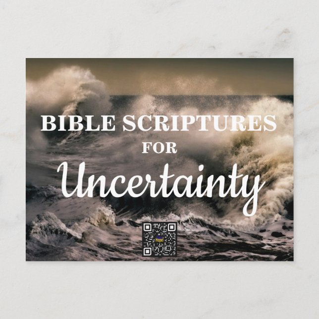 Scripture Card for Uncertainty 1 (Back)
