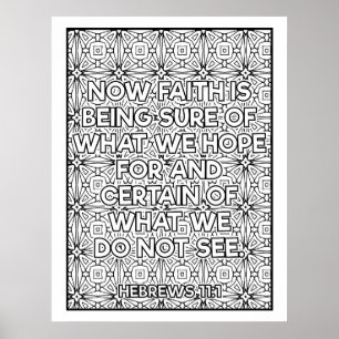 Scripture Colour Me Pretty Poster