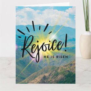 Scripture Easter Greeting Card 