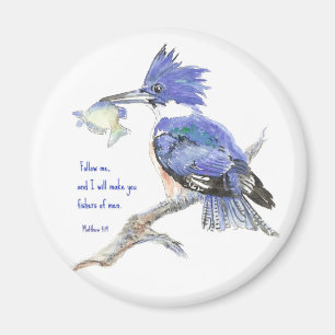 Scripture, Fishers of Men, Inspirational Magnet