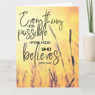 Scripture Folded Greeting Card