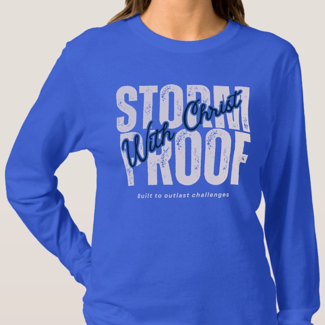 Scripture Gospel Jesus God Blue Graphic T-Shirt (Creator Uploaded)