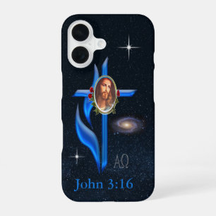 Scripture John 3;16 iPhone 16 Case