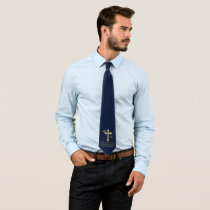 scripture neck tie