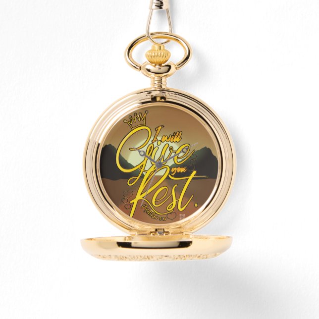 Scripture Pocket Watch  (Front)