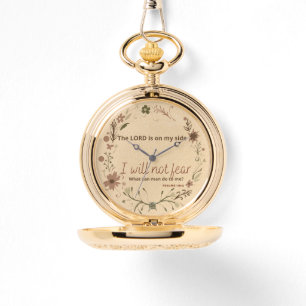 Scripture Pocket Watch 