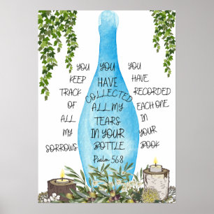 Scripture Poster Psalm 56:8