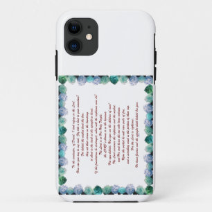 Scripture, Psalm 11, Bible Verse, Case-Mate iPhone Case
