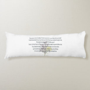 Scripture, Psalm 11, Body Cushion