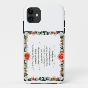 Scripture, Psalm 11, Botanic Case-Mate iPhone Case