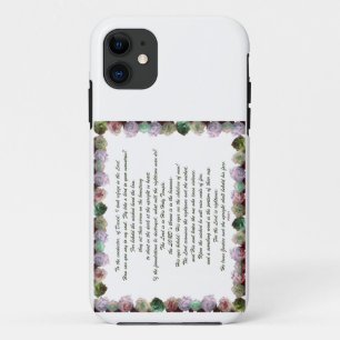 Scripture, Psalm 11, Colourful Roses Case-Mate iPhone Case
