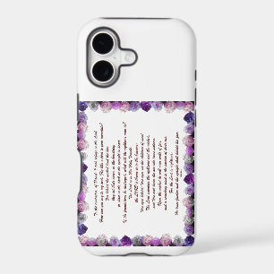 Scripture, Psalm 11, Purple Roses