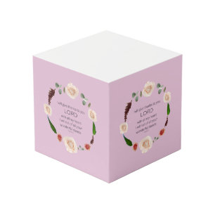 Scripture, Psalm 9, All Your Wonderful Deeds LORD Cube