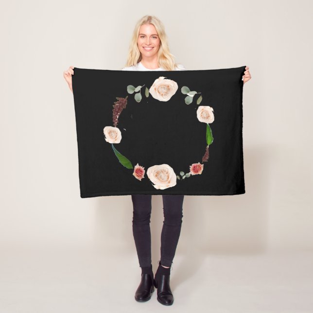 Scripture, Psalm 9, All Your Wonderful Deeds LORD Fleece Blanket (In Situ)