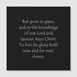 Scripture Quote 2 Peter 3 18