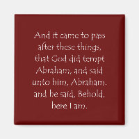 Scripture Quote Genesis 22 1