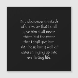 Scripture Quote John 4 14