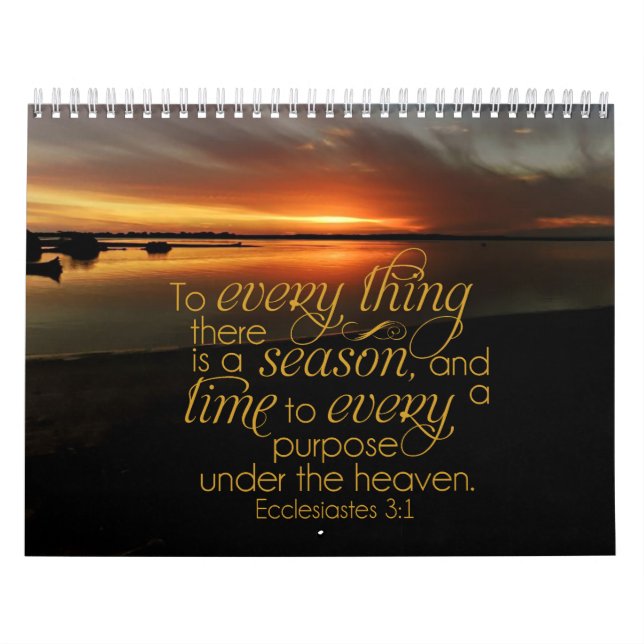 Scripture seasons calendar (Cover)