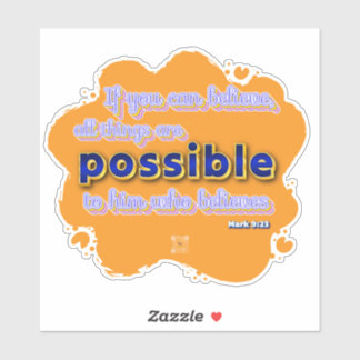 Scripture Sticker