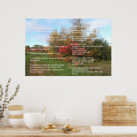 Scripture Template, Psalm 23, The Lord's Prayer