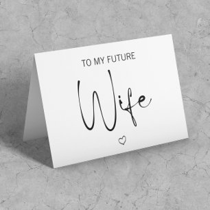 Scripture To my Future Wife Wedding Folded