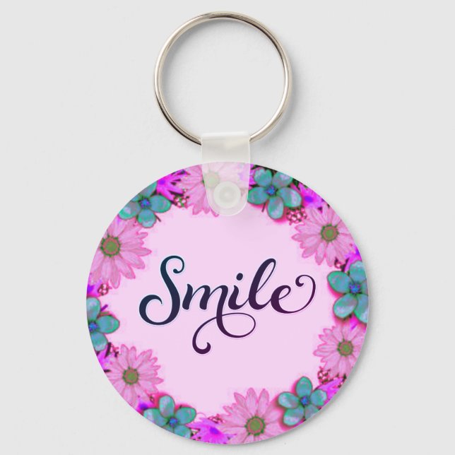 Scripture Verse Spiritual Message Kingdom Key Ring (Front)