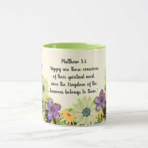 Scripture Verse Spiritual Message Kingdom Mug