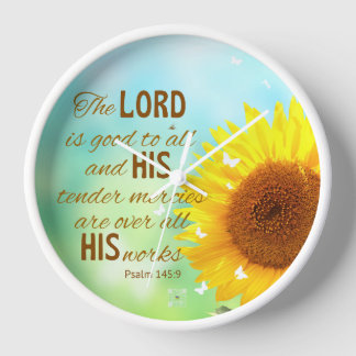 Scripture Wall Clock 