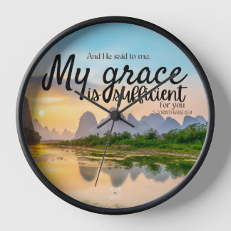 Scripture Wall Clock 
